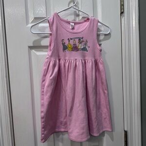 Monaco Soft Pink Cotton Dress